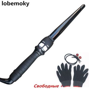 Digitale Temperatuurregeling Styling Tools Keramische Kegel Haar Krultang Tong Hair Curler Roller Curling Wand