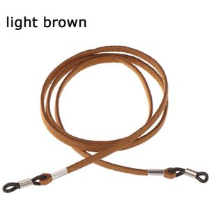 1Pc Hoge Elasticiteit Glazen Ketting Lederen Glazen Ketting Leesbril Ketting Sunglass Strap Lanyard Strap Bril Accessoire