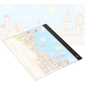 A3 Grote-Size-Eye Beschermen Pad Lichtbak Led Artcraft Tracing Light Pad Traploos Dimmen Voor Tatoo Diamant schilderij Tekening