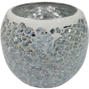 Mosaic Glass Candle Holder Cup Candlestick Votive Tealight Candle Holder Decorative Candle Lamps PICK