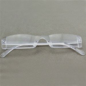 Mannen Vrouwen Clear Rimless Leesbril Hars Presbyopie Reader Brillen Plastic Frame Gafas 1.0 2.0 4.0 005