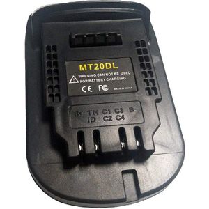 MT20DL Batterij Adapter Converter Voor Dewalt Tool Converteren Voor Makita 18V Li-Ion Batterij BL1830 BL1860 BL1815 Om DCB200