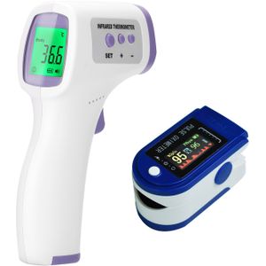 Bloed Zuurstof Vinger Pulsoxymeters Digitale Vingertop Oximeters Zuurstof Verzadiging Monitor Meter Draagbare Saturatiemeter Geen Batterij