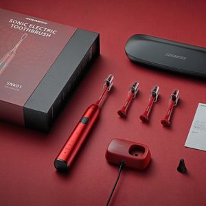 Souness SNK01 Sonic Elektrische Tandenborstel 3D Smart Touch Ultra Sonic Automatische Tandenborstel Volwassen IPX7 Waterdichte Elektrische Borstel Set