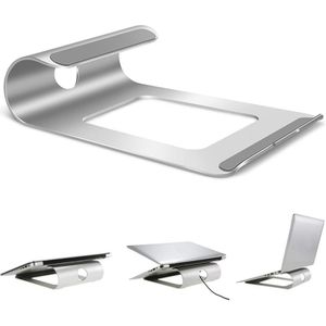 Aluminium Laptop Stand Desk Notebook Houder Beugel Cooling Pad voor MacBook Pro/Air/iPad/iPhone/Notebook /Tablet/PC/Smartphone