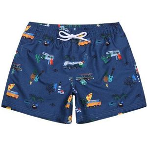 Y351 Cartoon Mannen Zwemmen Shorts Badmode Man Swim Shorts Surf Board Shorts Zomer Snel Droog Mannen Zwemkleding Sport Joggingbroek 2A