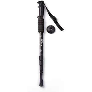 4-sectie 51 cm-110 cm Verstelbare AntiShock Walking Sticks Nordic Trekking Wandelstokken Cane Met Rubber Tips protectors 6 Kleuren