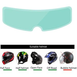 Universele Helm Clear Anti-Fog Motorhelm Lens Fog Slip Films