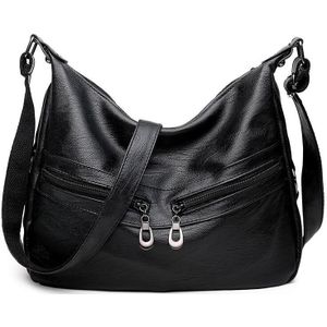 Vrouwen Retro Soft Pu Lederen Tas Brand Messenger Bag Vrouwelijke Grote Capaciteit Handtas Totes Tas Voor Vrouwen Schoudertassen