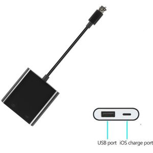 OTG USB Naar Camera Adapter voor bliksem ios 13 Piano MIDI keyboard connector met poort opladen voor iphone iPad