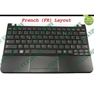 laptop toetsenbord met polssteun (+ speaker) voor samsung np-nc110 nc 110 franse fr azerty clavier-9z. n7csn. 00f