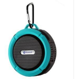 C6 Draadloze Draagbare Bluetooth Speaker Waterdichte Klankkast Met HookTF Card Slot Handsfree w/Zuignap voor Mobiele Telefoon