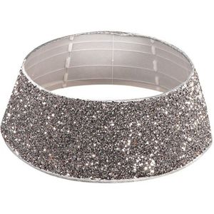 Pailletten Glitter Kerstboom Base Kraag Rond Decoratieve Rok Xmas Decor