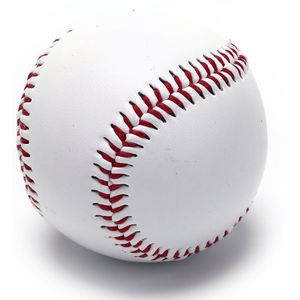 Wit 9 ""Baseballs Pvc Bovenste Rubber Innerlijke Zachte Harde Ballen Softbal Training Oefening