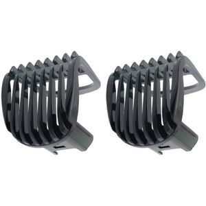 2 Stuks Trimmer Scheerapparaat Baard Kam Voor BT405 BT3200 QT3300 QT4000 QT4005 QT4008 XA4003 QT4012 QT4013 QT4015 QT4018