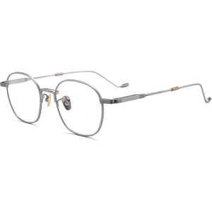 Korea Luxe Titanium Brilmontuur Mannen Vrouwen Vintage Recept Bijziendheid Optische Brillen Frame Brillen Zachte Tom21 22
