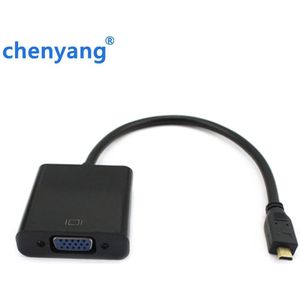 Micro HDMI naar VGA Vrouwelijke converter kabel snoer 1080 P met ingebouwde chipset voor Asus ONDA Thinkpad 8 Video Apparaat
