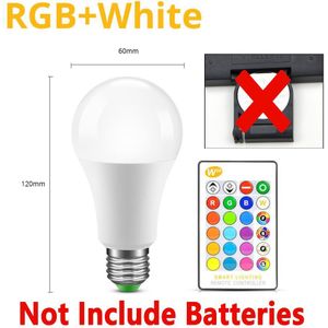 Rgbw Rgbww Led Lamp E27 85V - 265V Draadloze Bluetooth 4.0 App Smart Control Of Ir Afstandsbediening Rgb magische Lamp Home Verlichting