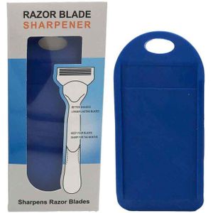 Razor Blade Sharpener Verlengen Levensduur Van Scheermesjes Siliconen Scheren Tool Cleanner Veiligheid Scheren Mannen Scheren Accessoires