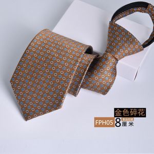 8Cm Rits Banden Voor Mannen Professionele Business Executive Gestreepte Lui Pull Stropdassen Corbata Vintage Bruiloft Accessorie