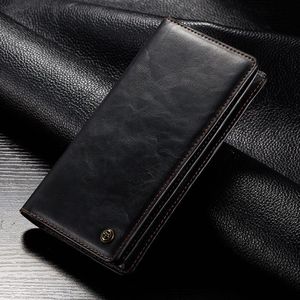 6.5 Universele Lederen Flip Card Phone Wallet Pouch voor Samsung S9 S10 Plus Note 10 9 Iphone 11Pro XS max XR X Telefoon Case