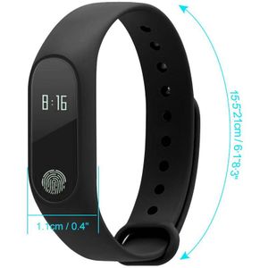 M2 Smart Armband Bluetooth 4.0 Multi-Functie Smart Horloge Fitness Tracker Smart Armband Voor Android Ios Sleep Monitor