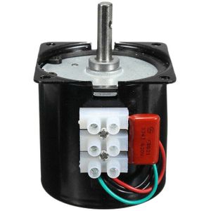 Synchrone Motor 30Rpm 60Ktyz 220V 14W Permanente Magneet Synchrone Motor Kleine Motor 50Hz 60hz