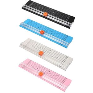 Plastic Basis Papiersnijder Met Schaal Papier Guillotine Snijmachine Papier Trimmer Blades Office Home Art Ambachten Gereedschap