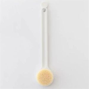 Intrekbare Zachte Haren Schrobben Bad Borstel Lang Handvat Huid Lichaam Borstel Voor Terug Peeling Borstels Badkamer Accessoires