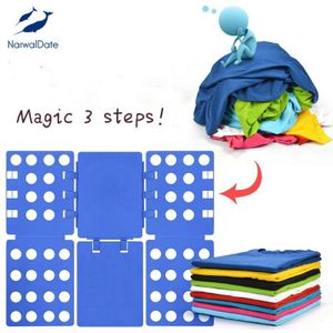 Verstelbare Magic Kleding Folder Upgrade T-shirt Snelle Folding Board Shirt Rok Broek Vouwen Plaat Garderobe Koffer Opslag