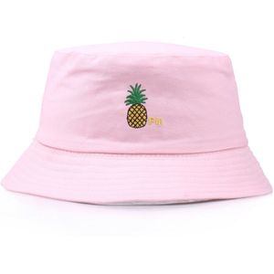 Zomer Hoed Ananas Pin Emmer Hoed Effen Katoen Visser Hoed Bescherming Zon Cap Buiten Vissen Hoed Platte Zonneklep Zon hoed