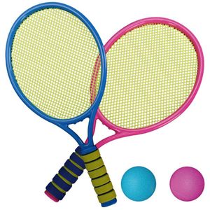 1Pcs Kids Tennisracket Play Set 2 Bijpassende Ballen Outdoor Oefening Kinderen Fitness Apparatuur Voor 2 Persoon Tennis wedstrijden