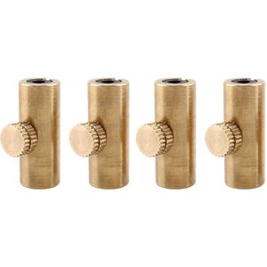 4 Stuks Verstelbare Cello Mute Cello Wolf Tone Gegaan Eliminator Wolf Tone Mute Suppressor Buis Elimineren Wolf Tone Gold