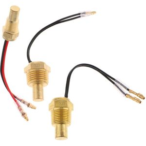 12V-24V Auto Digitale Water Temperatuur Sensor Hoofd Plug 10 + 17 + 21Mm