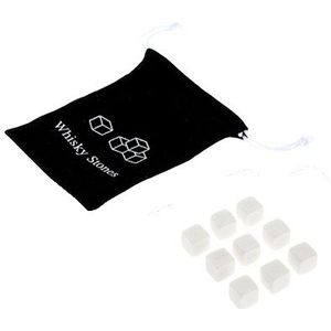 9Pcs Ijsblokjes Whisky Stenen Set Nippen Ice Mold Whisky Stenen Whisky Rocks Cooler Party Huwelijkscadeau Keuken Bar accessoires