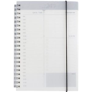 Dagelijks Wekelijks Maandelijkse Planner Spiraal A5 Notebook Tijd Memo Belangrijk Te Doen Lijst Organizer Agenda Office Schema Stationaire