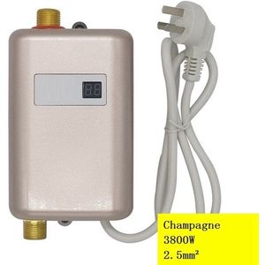 Dmwd Gratis Water Opslag Mini Instant Water Heater 3400W 220V Badkamer Douche Doorstromers 3S snelle Verwarming