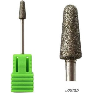 Hytoos Diamond Nail Boor 3/32 "Rotary Burr Cuticle Schoon Manicure Snijders Boor Accessoires Nail Mills-L0310D