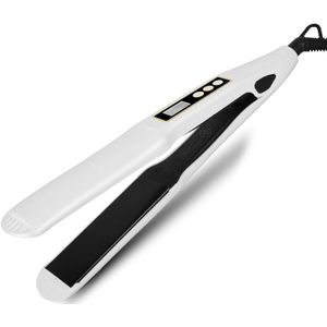 Beroep Stijltang Flat Iron Stoom Salon Keramische Damp Haar Rechttrekken Toermalijn Styler Gereedschap
