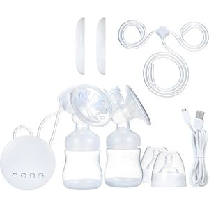 Draagbare Elektrische Borstkolf Voor Baby Baby Veilig Dual Mode Van Masseren & Pompen 9 Zuig Niveaus Melk Breasting Pompen