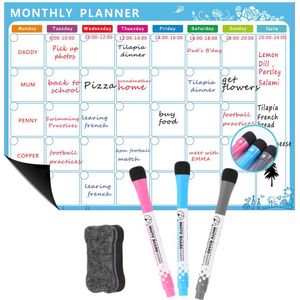 Magnetische Karwei Grafiek Voor Kids, Droge Wissen Planner Board | A3 Magnetische Koelkast Whiteboard Family Organizer Te Doen Lijst