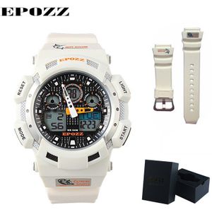 Epozz Brand Digitale Horloge Voor Mannen Waterdichte 100M Dive Horloges Mode Sport Datum Casual Klok 3001