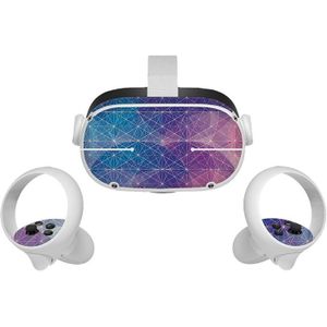 Skin Sticker Voor Oculus Quest 2 Vr Headset Virtual Reality Cartoon Decals Protetcive Pvc Huid Voor Oculus Quest 2 Accessoires