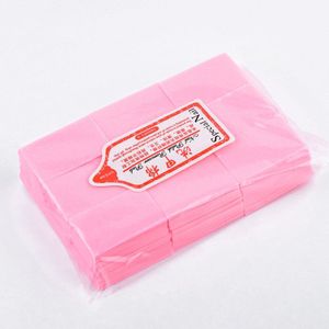 250Pcs Nagellak Remover Pluizende Doekjes Katoen Servetten Lossen Katoen Gewatteerde Armor Beauty Tool Zachte Handdoek Pakket TSLM1