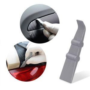 FOSHIO Vinyl Wrap Film Stok Zuigmond Schraper Auto Gereedschap Carbon Fiber Wrapping Tool Window Tint Car Cleaning Tool Sticker Remover