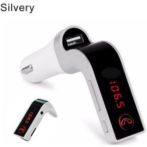 4-In-1 Handsfree Draadloze Bluetooth Fm-zender Auto Accessoires Modulator Lcd Kit Speler Sd Usb Aux g7 MP3 Auto F7R5
