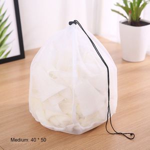 Trekkoord Mesh Waszak Nylon Wassen Netje Kleding Zorg Netto Filter Voor Ondergoed Sokken Wasmachine
