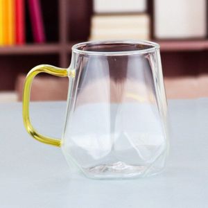 1.6L Diamant Transparant Glas Theepot Set Koud Water Jug Transparante Koffie Pot Thuis Waterkoker Hittebestendige Theepot set