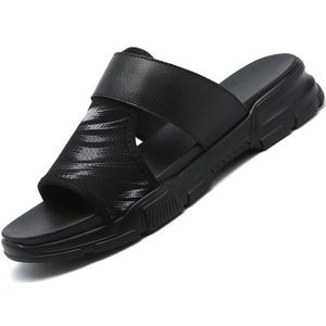 Mannen Zomer Mode Slippers Mesh Ademend Dikke Zolen Sandalen Toevallige Strand Schoenen Mannen Fllip Flops Eu maat 38-44