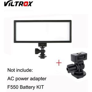 Viltrox L132B Camera LED Licht Ultra Dunne LCD Display Dimbare Studio LED Light Lamp Panel voor DSLR Camera DV Camcorder